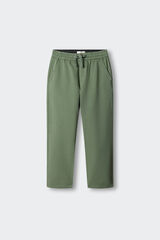 Springfield Kids Pantal&oacute;n chino de punto para ni&ntilde;o verde