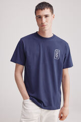 Springfield Playera stay wild azulado