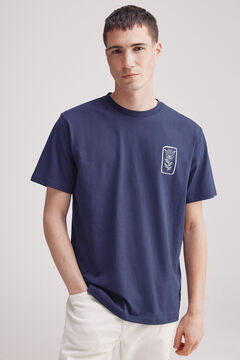 Springfield Playera stay wild azulado