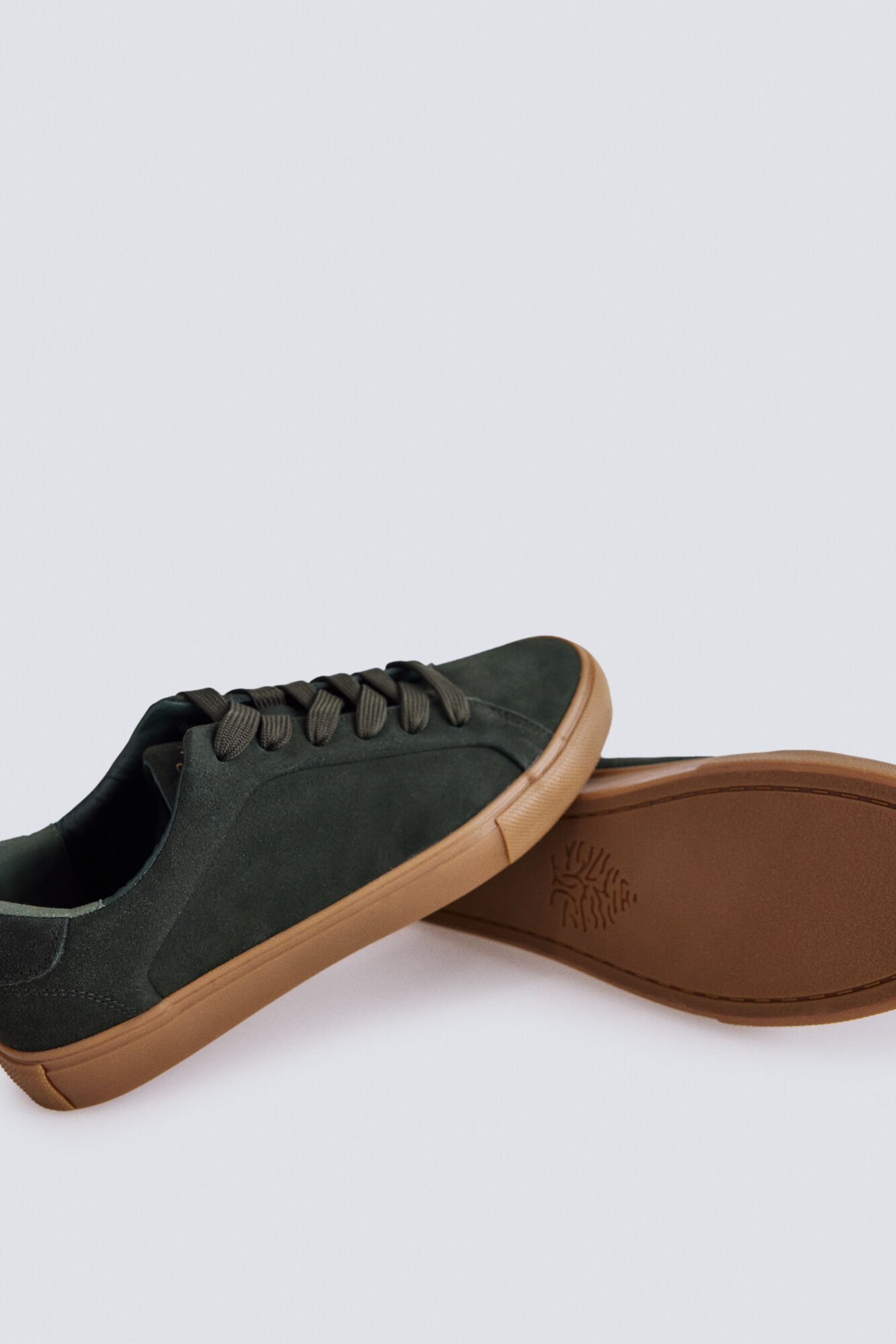 Springfield Tenis de piel verde