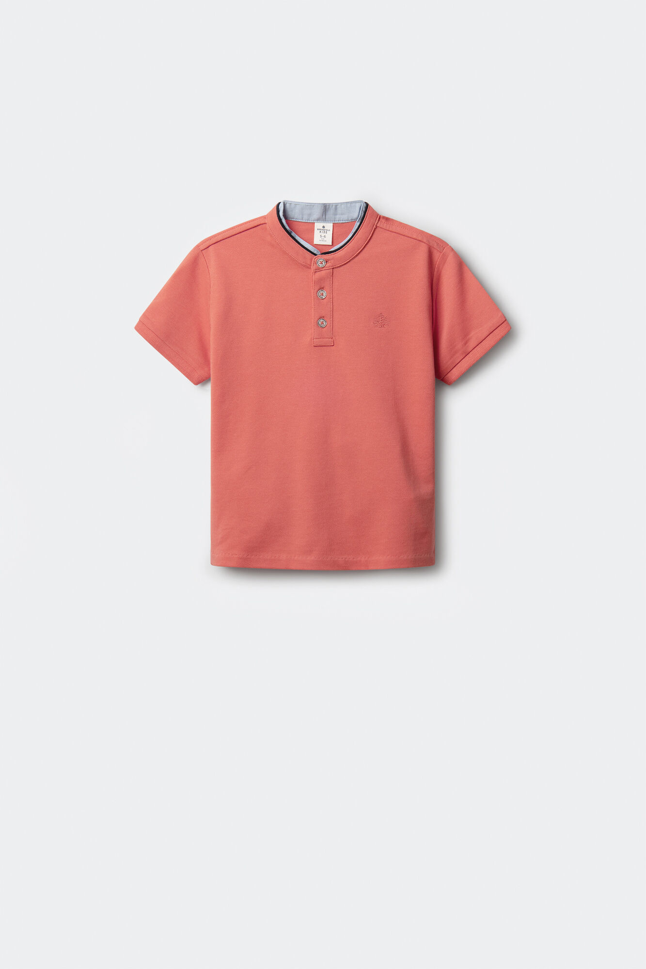 Springfield Kids Polo cuello mao ni&ntilde;o coral
