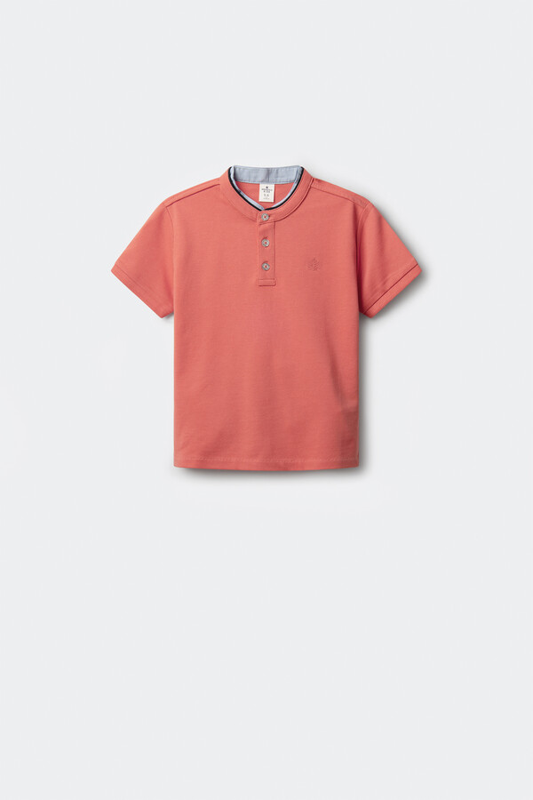 Springfield Kids Polo cuello mao niño coral