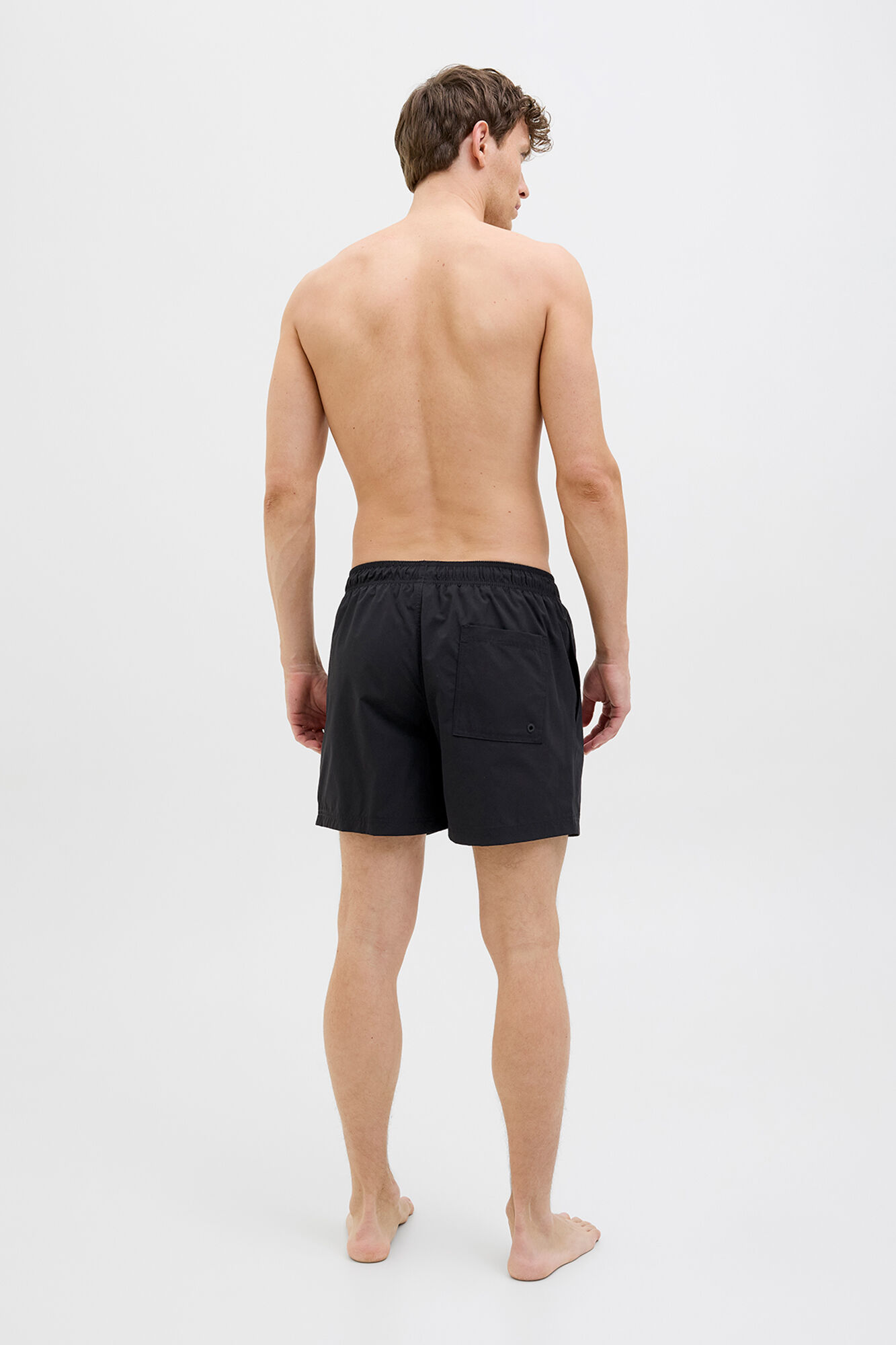 Jack & Jones Traje de ba&ntilde;o b&aacute;sico con detalle de logo negro