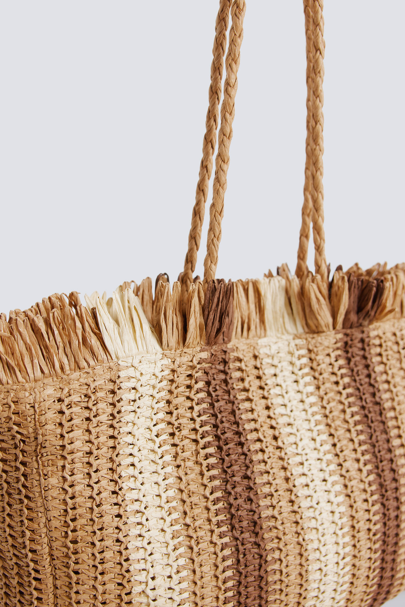Springfield Bolsa shopper de rayas estampado