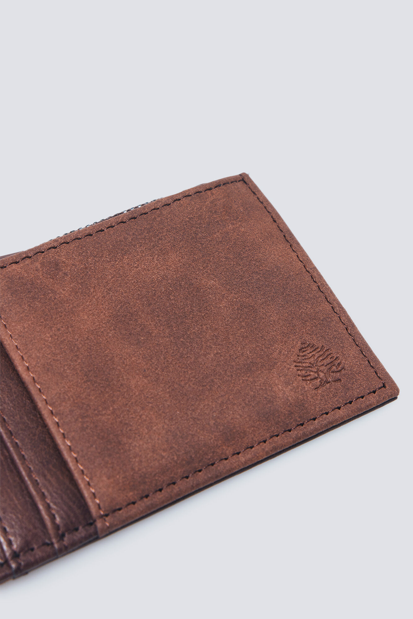 Springfield Monedero tarjetero efecto piel bicolor nude