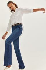 Springfield Jeans Flare azul
