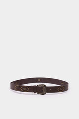 Springfield Cinturón cowboy tachuelas estampado