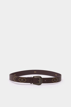 Springfield Cinturón cowboy tachuelas estampado