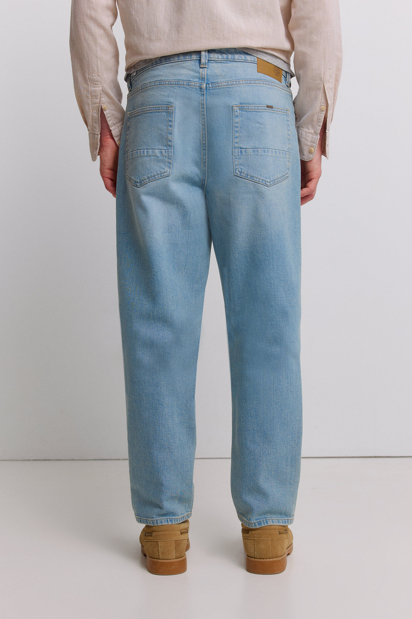 Springfield Jeans sobrete&ntilde;ido regular fit azul