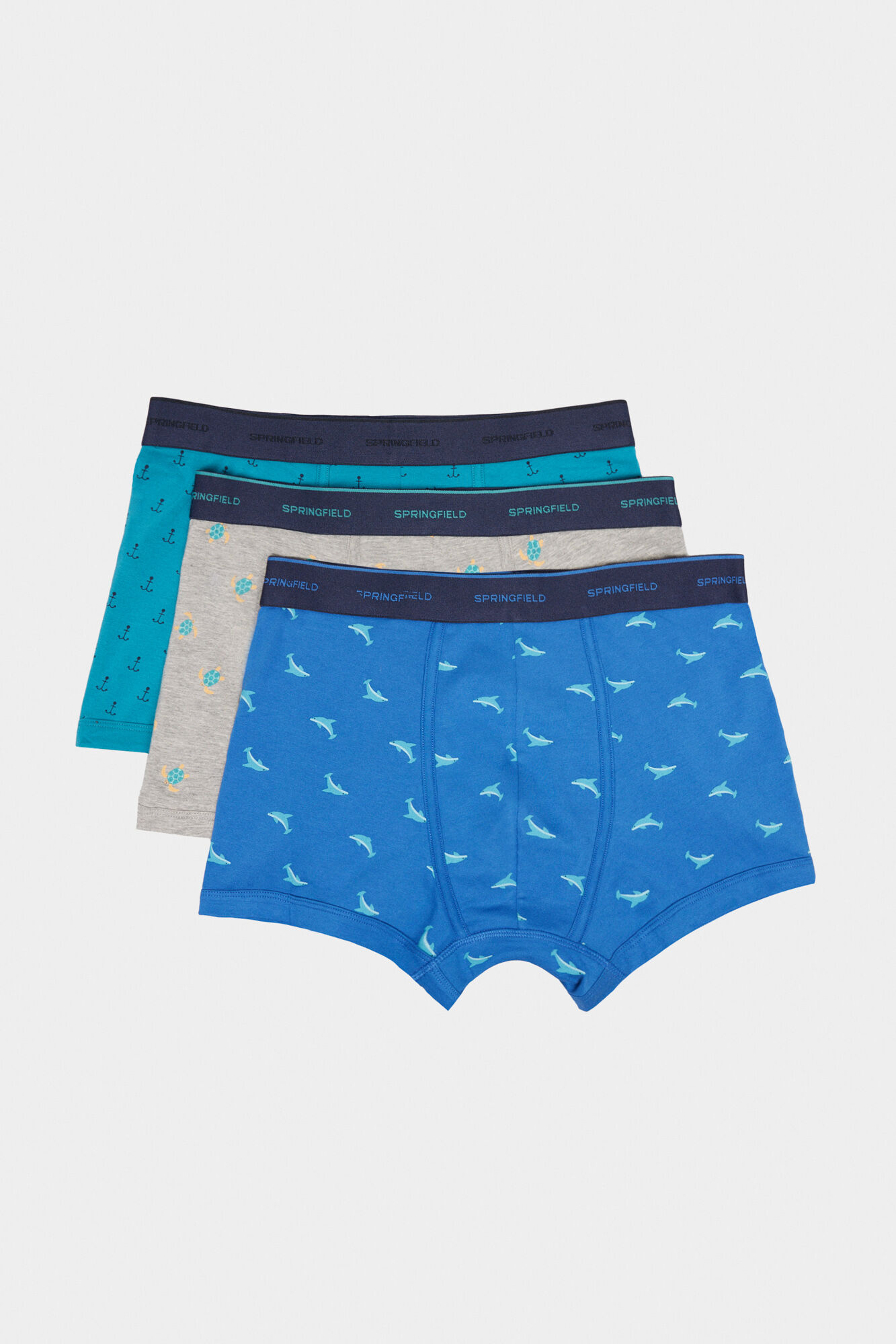 Pack 3 boxers estampados