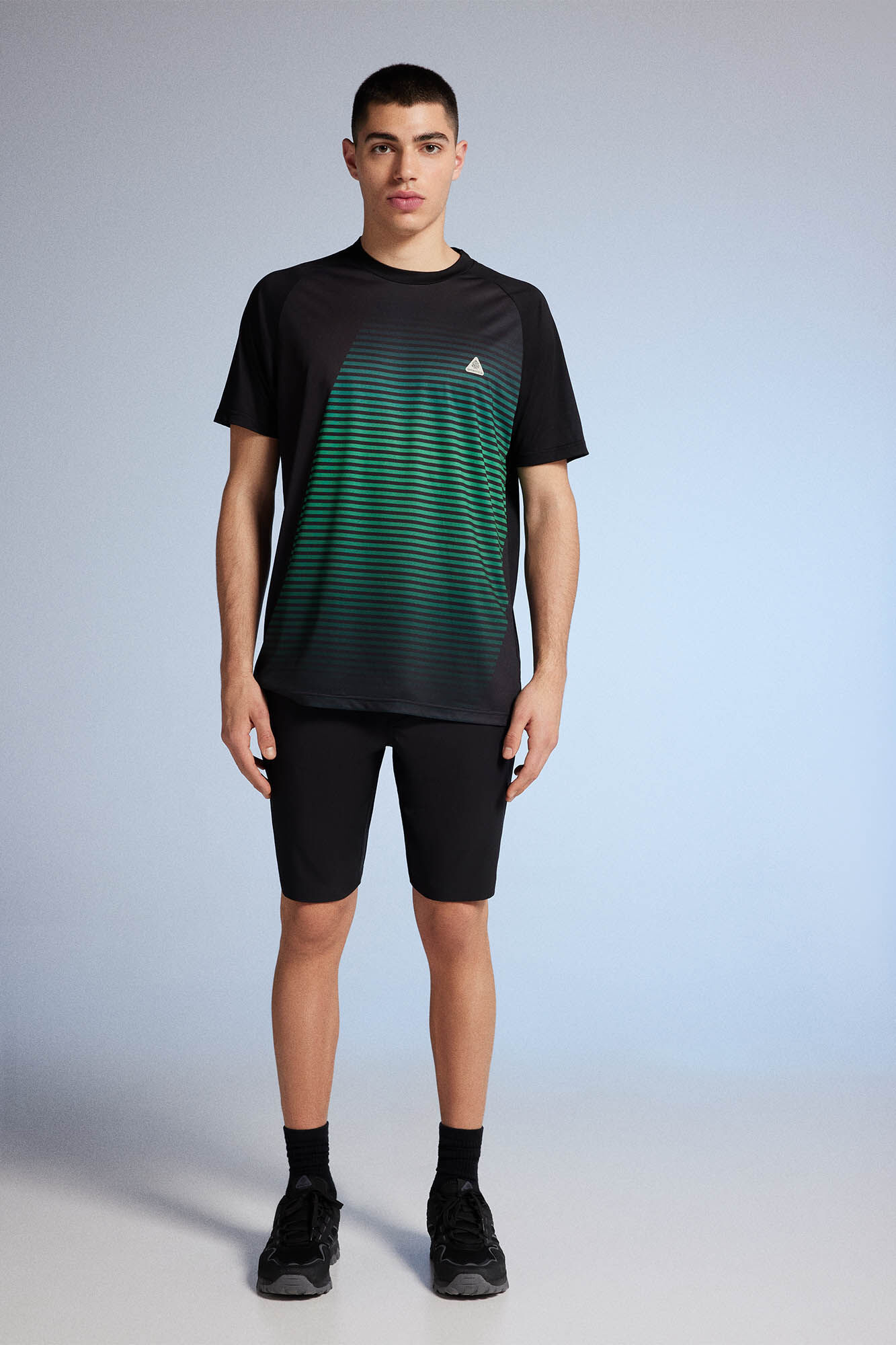 Springfield Camiseta outdoor negro