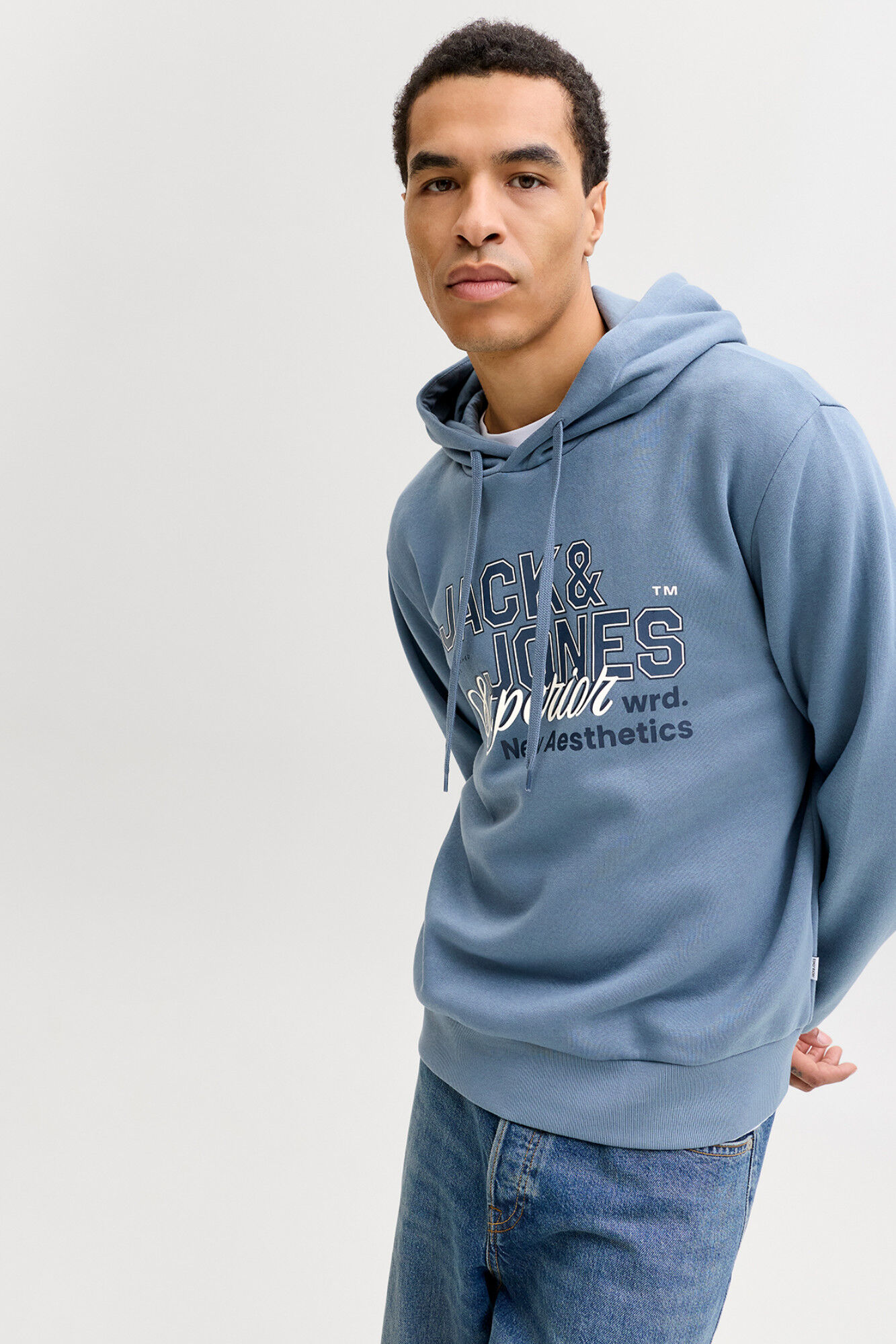 Jack & Jones Sudadera estampada con capucha