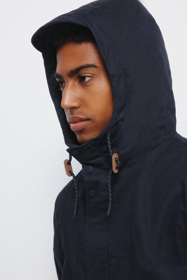 Springfield Parka short acolchado azul