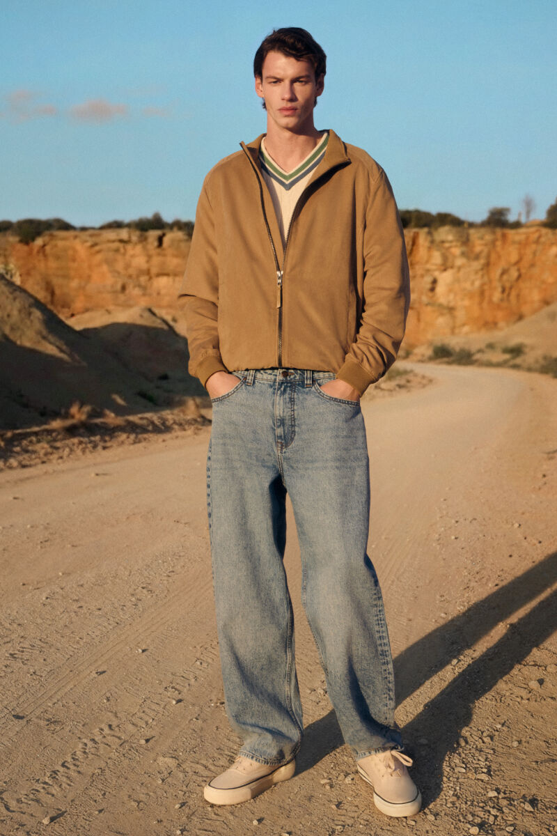 Springfield Jeans lavado medio claro straight fit