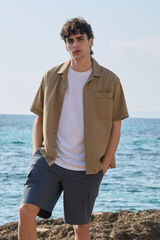 Springfield Bermuda cargo comfort fit azul indigo