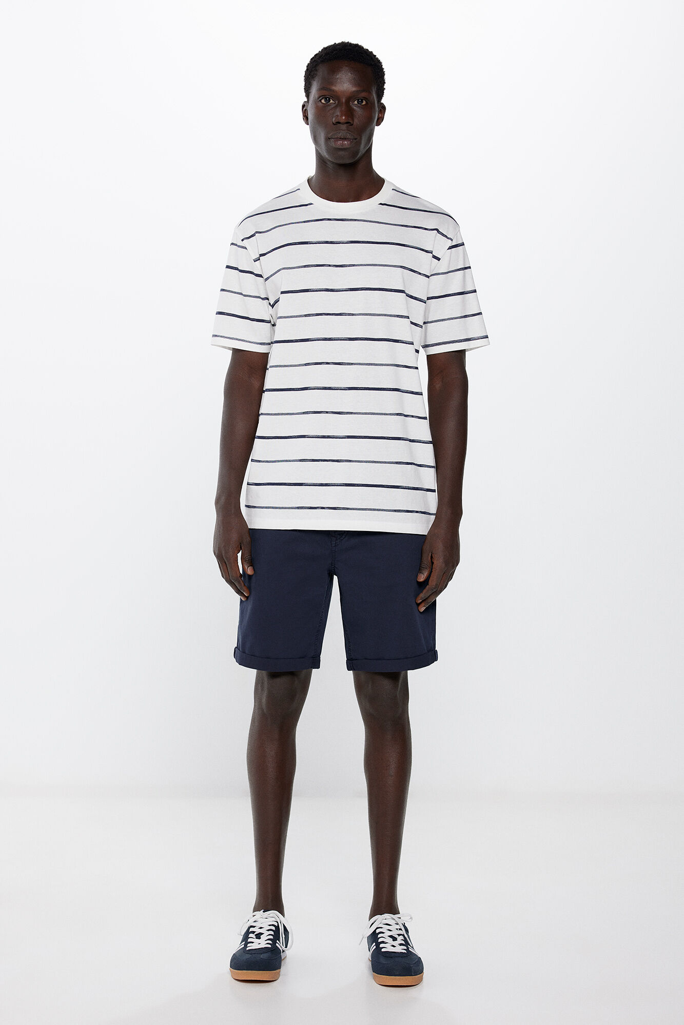 Bermudas slim fit hombre online
