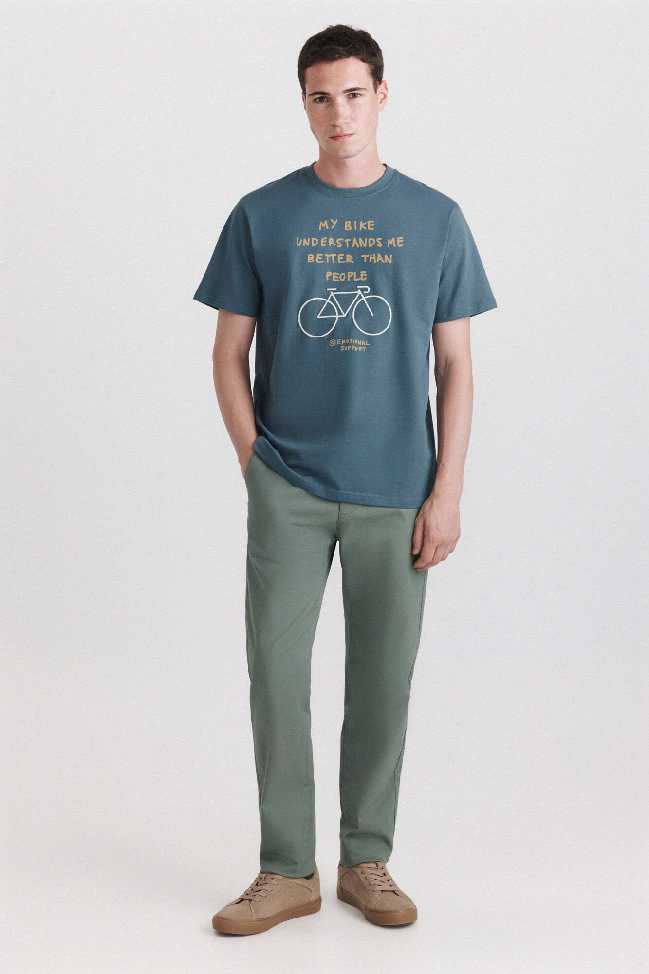 Springfield Pantal&oacute;n chino slim fit