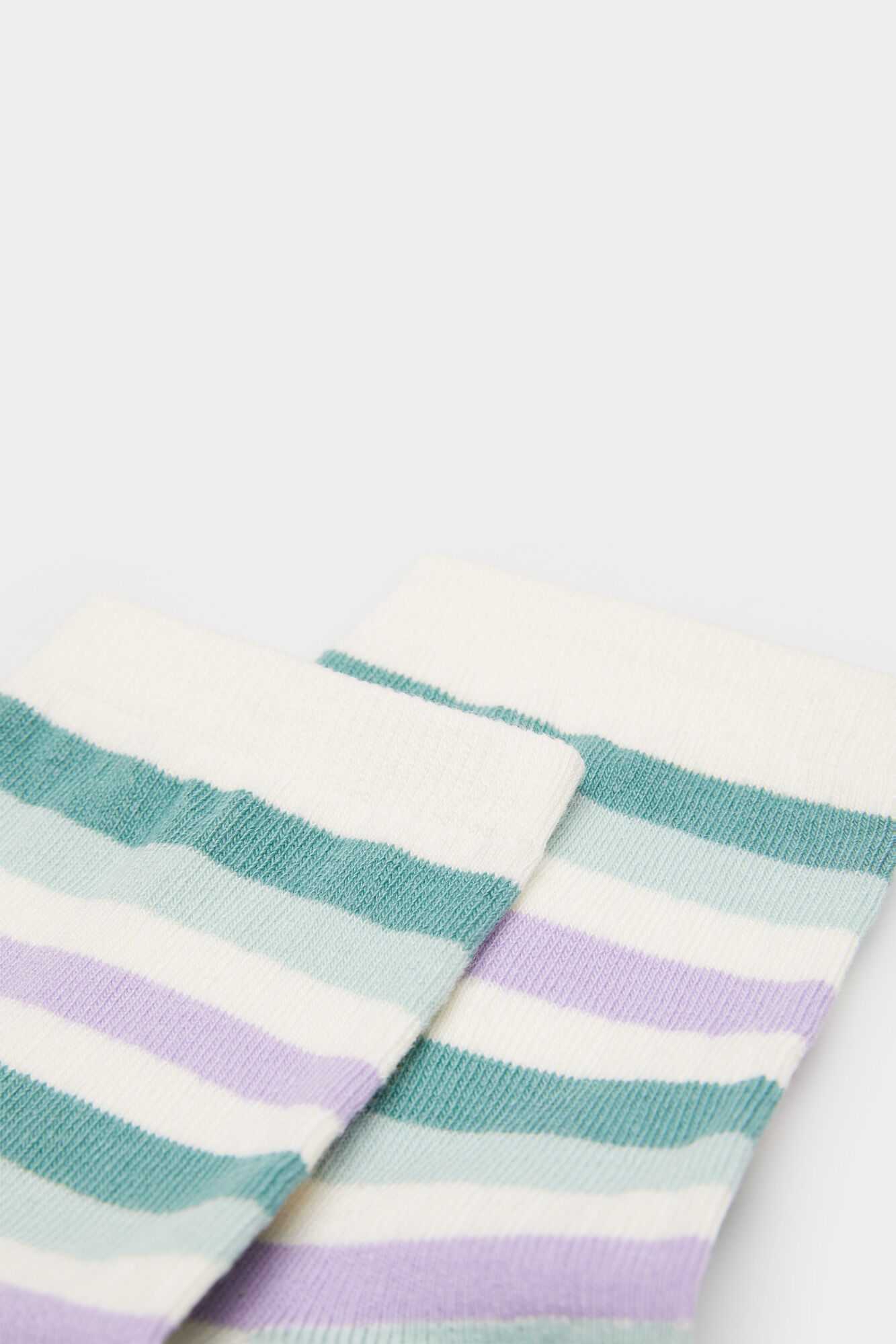 Springfield Calcet&iacute;n Canal&eacute; Rayas morado/lila