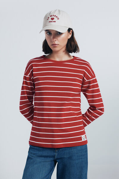 Springfield Playera rayas marineras