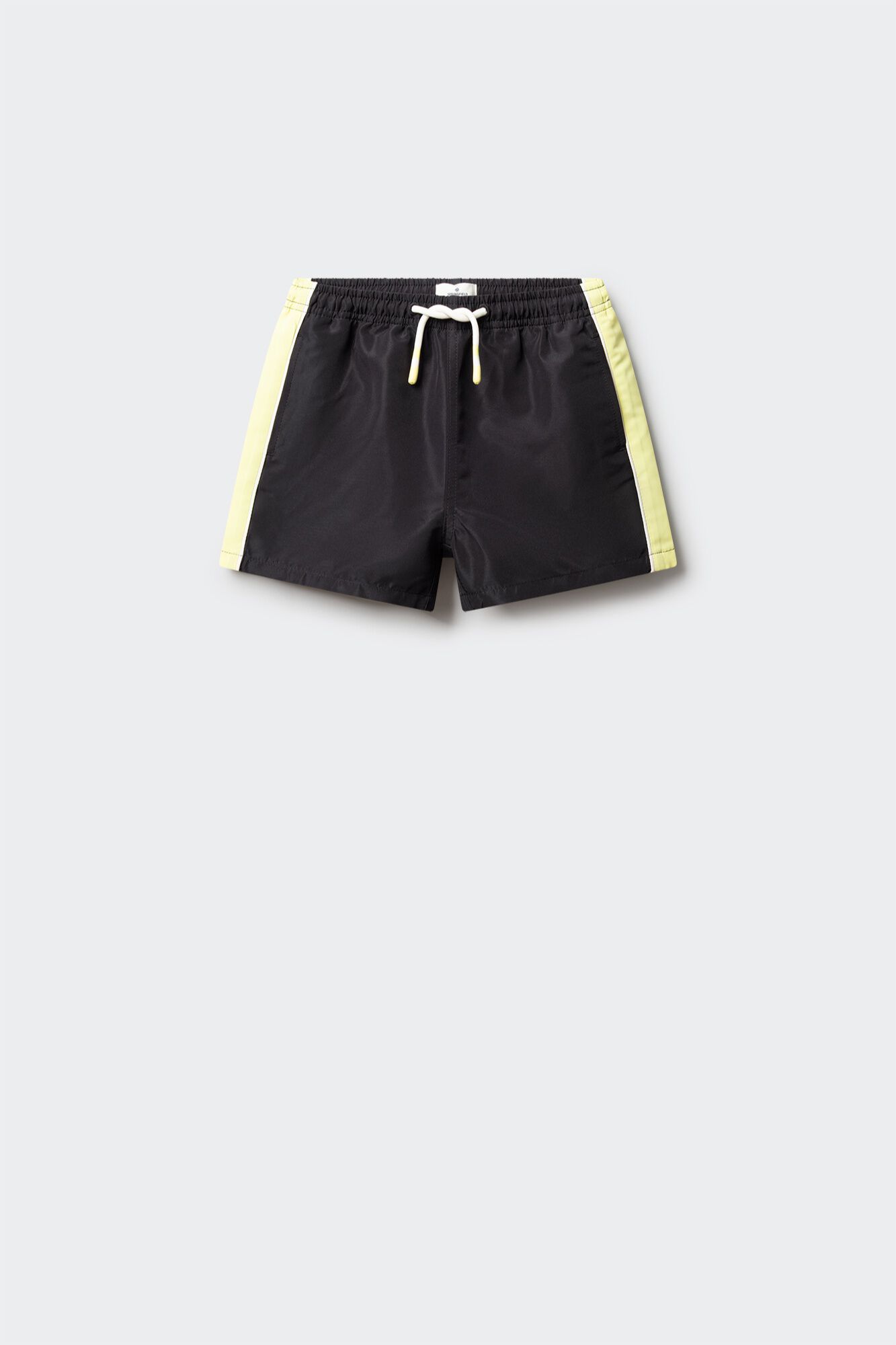 Springfield Kids Traje de ba&ntilde;o de contraste para ni&ntilde;o negro