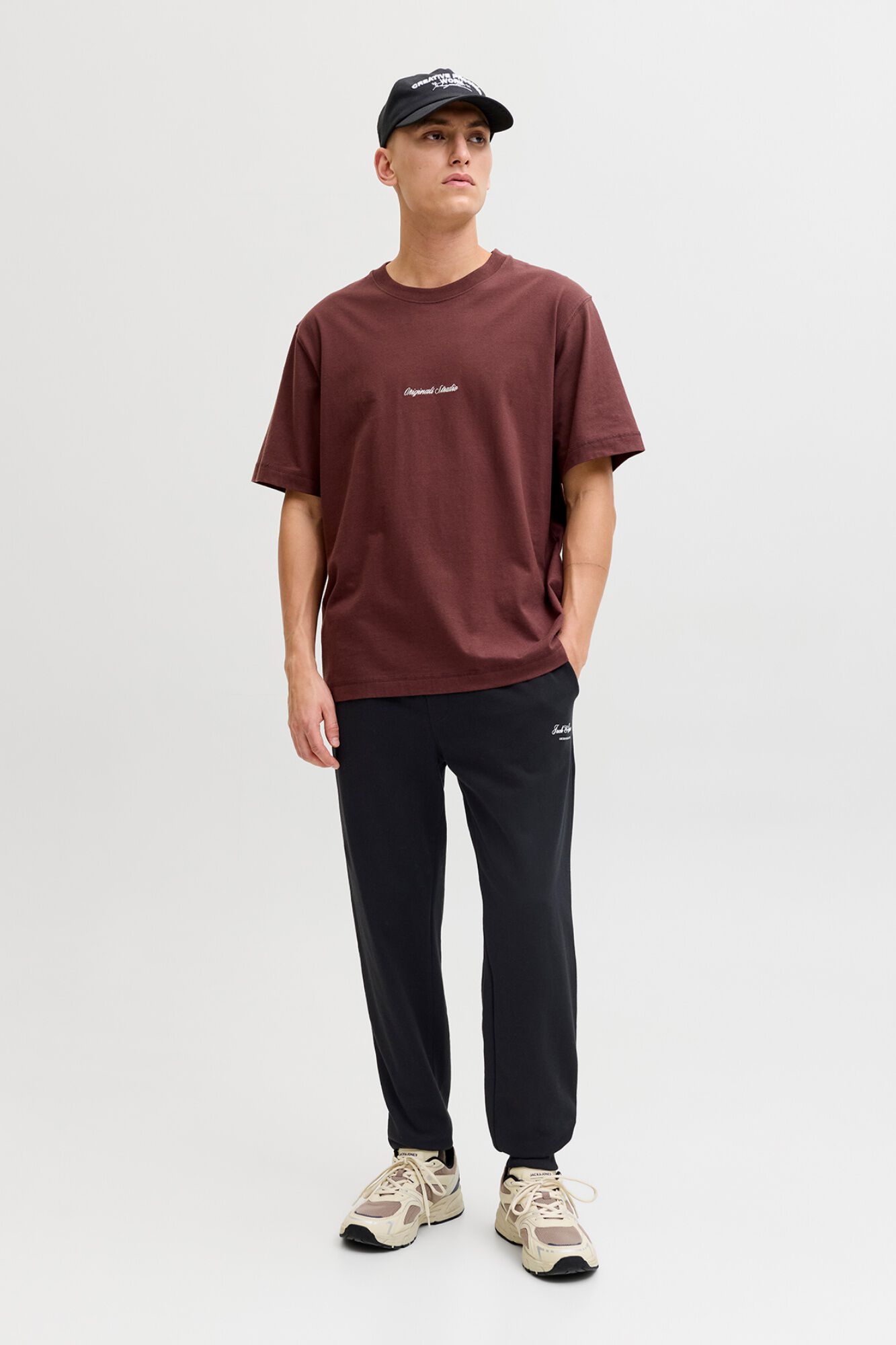 Jack & Jones Pantal&oacute;n jogger con logo