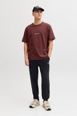 Jack & Jones Pantal&oacute;n jogger con logo negro