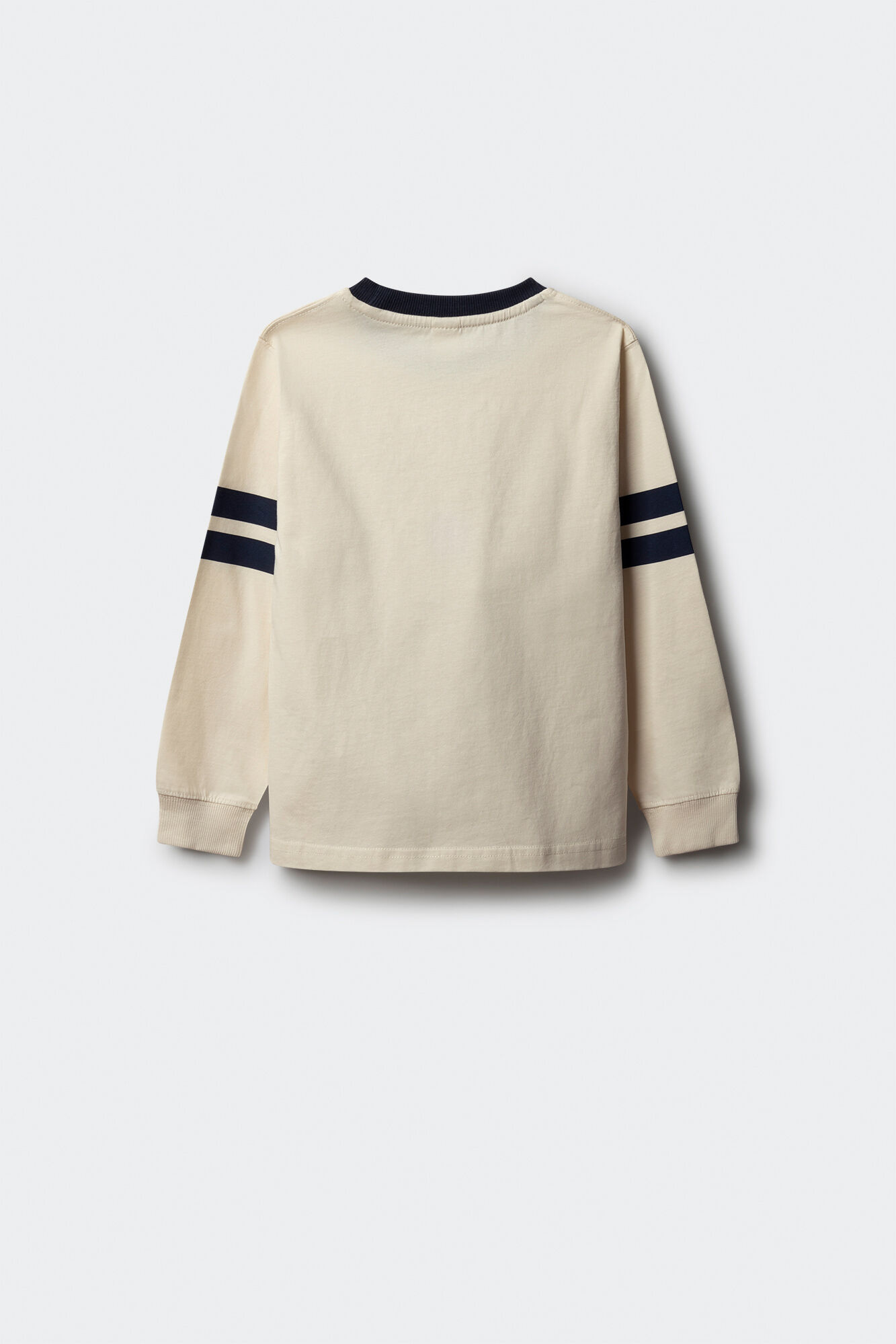 Springfield Kids Playera de manga larga de perro universitario para ni&ntilde;a blanco