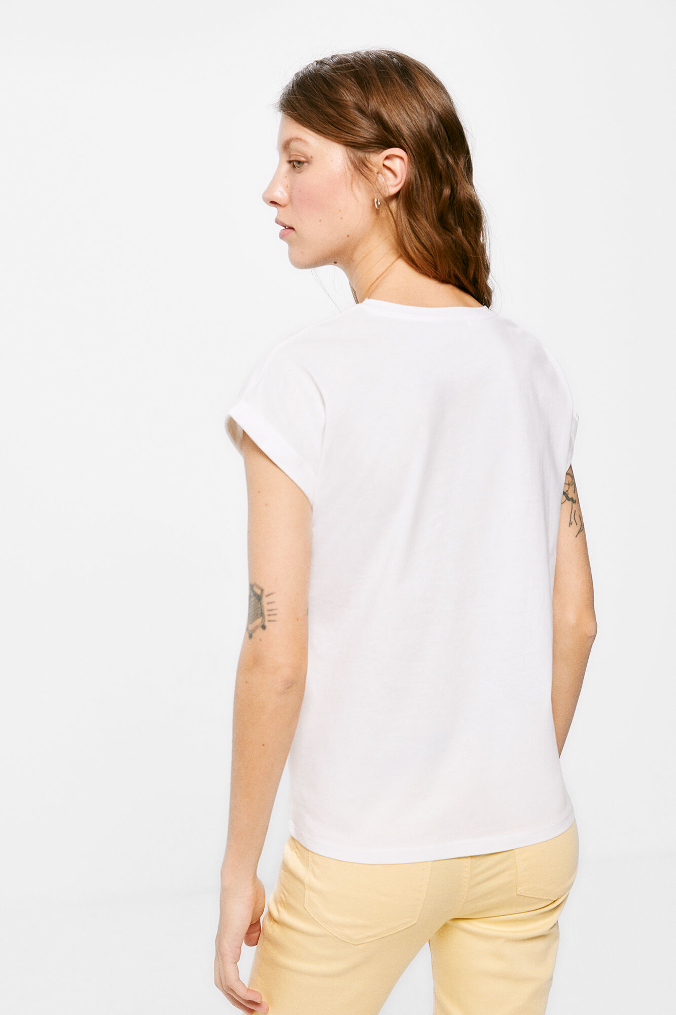 Springfield Playera "Believe" amarillo