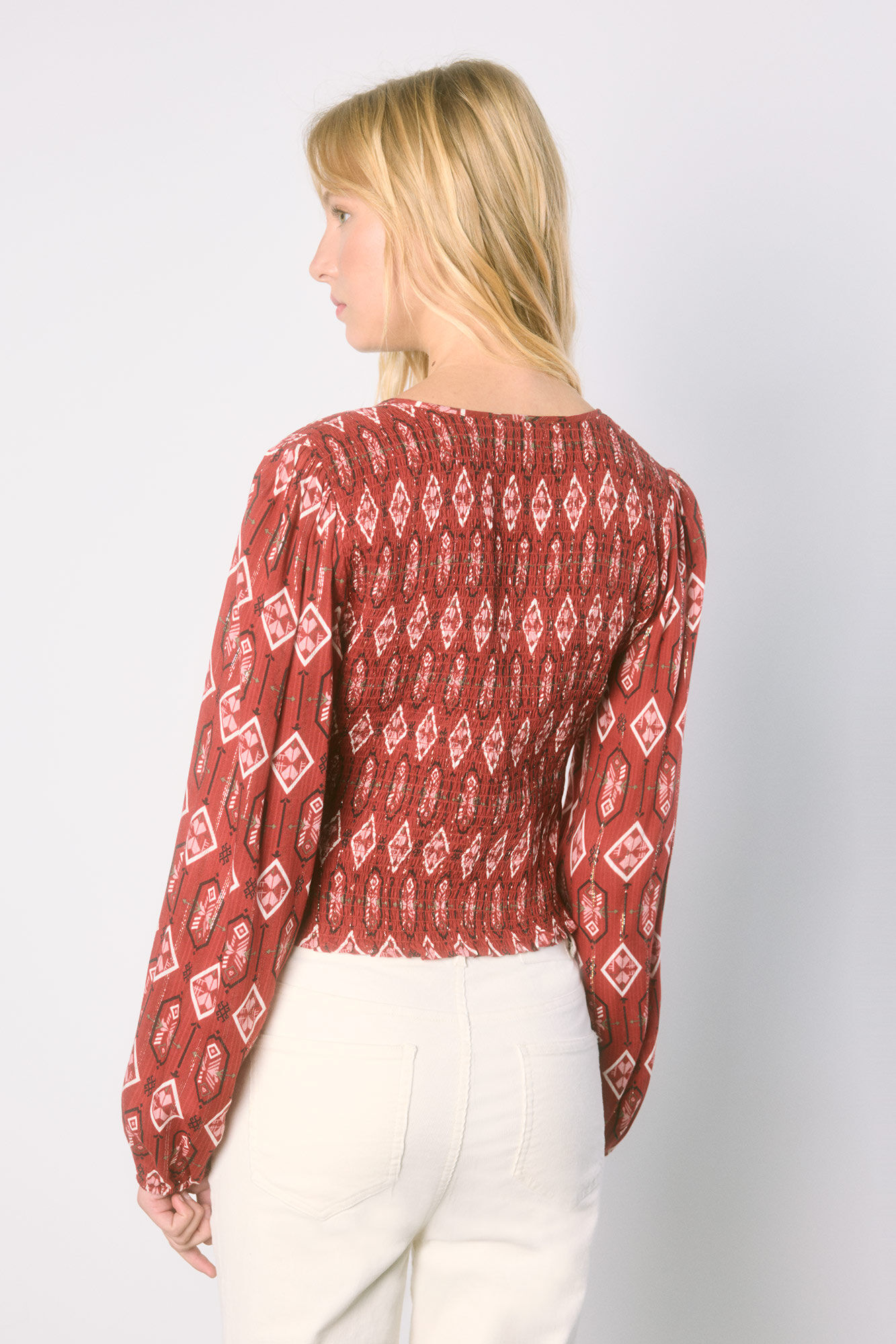 High Spirits Camisa Stella p&uacute;rpura