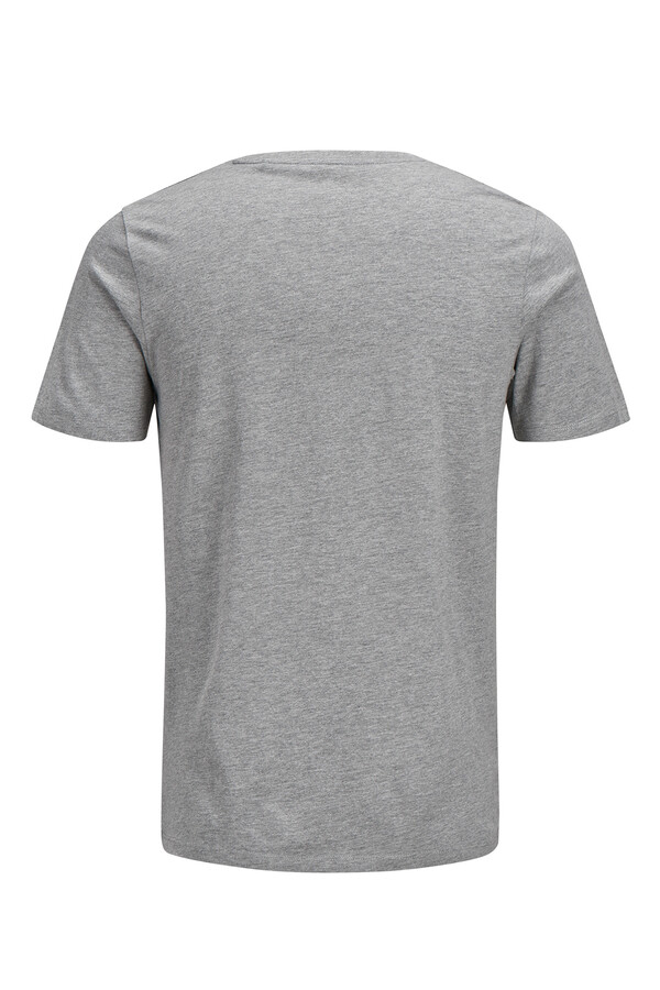 Jack & Jones Playera estándar fit gris