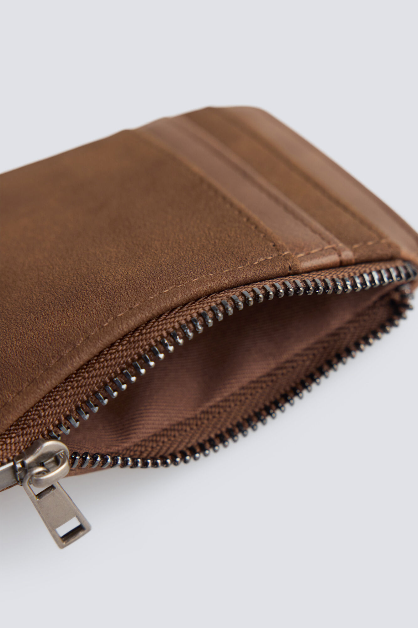 Springfield Monedero tarjetero efecto piel bicolor