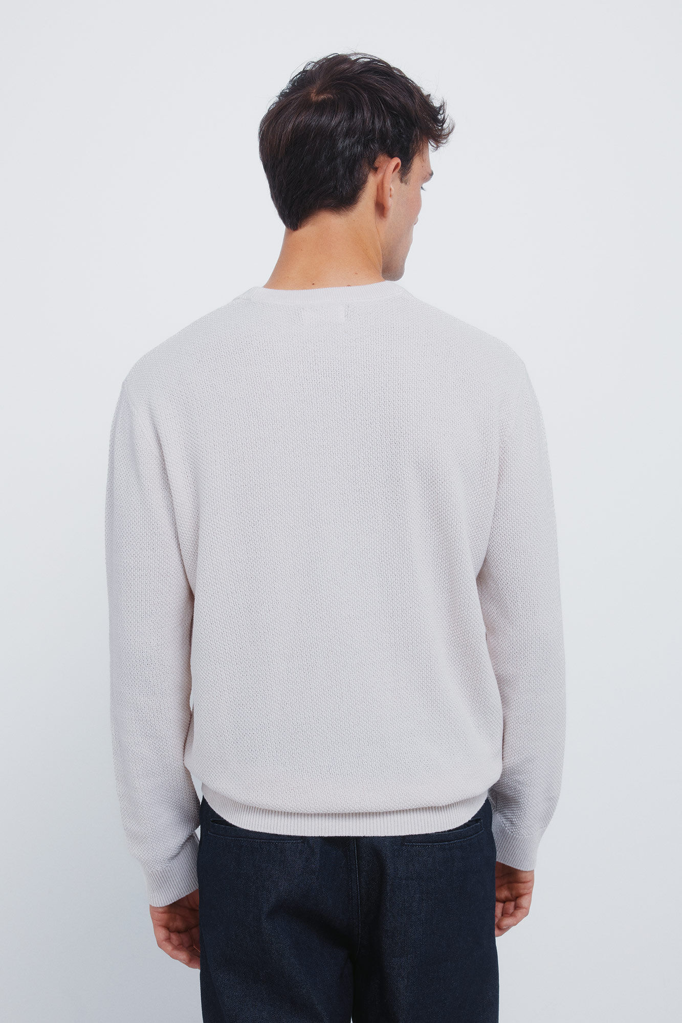 Springfield Jersey estructurado caf&eacute;