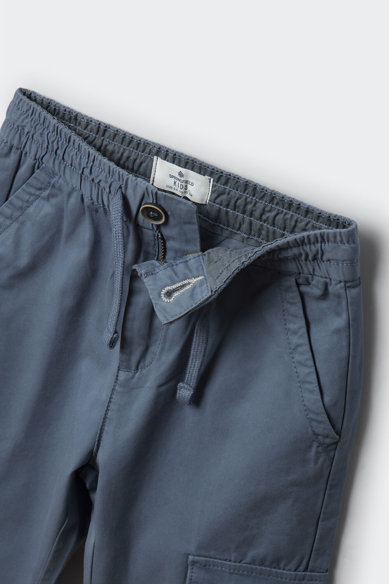 Springfield Kids Pantalon cargo ni&ntilde;o azul indigo