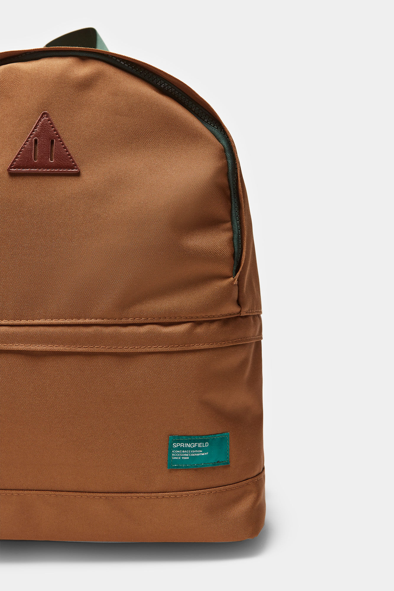 Springfield Mochila b&aacute;sica monocolor nude