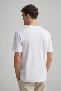 Springfield Playera básica cuello redondo natural