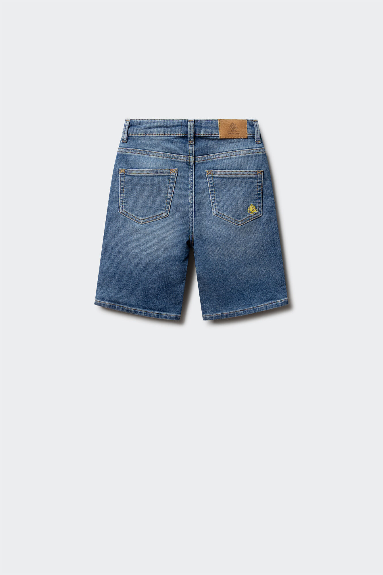 Springfield Kids Bermudas de mezclilla slim knit para ni&ntilde;o