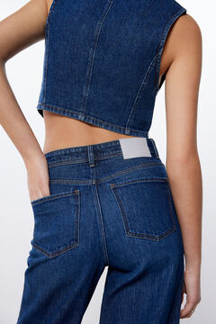 Springfield Jeans Blueberry Wide Leg azul