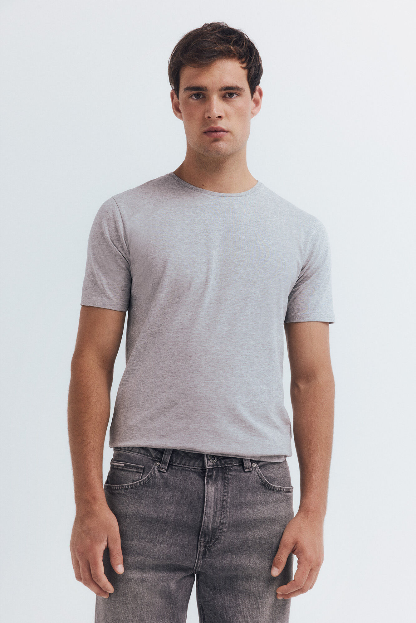 Springfield Jeans gris lavado regular fit gris