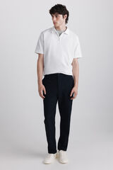Springfield Pantal&oacute;n chino slim fit c&oacute;modo azul