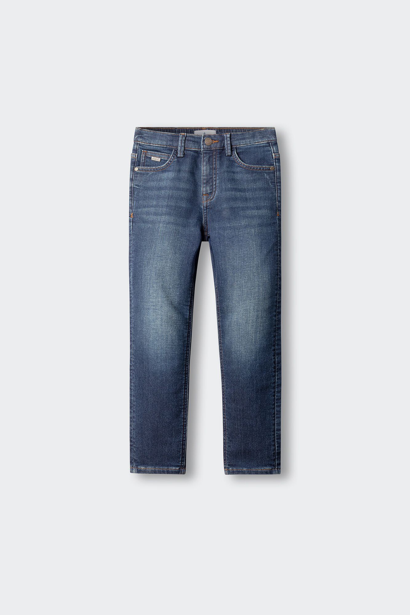 Springfield Kids Pantal&oacute;n de mezclilla tejido para ni&ntilde;o