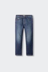 Springfield Kids Pantal&oacute;n de mezclilla tejido para ni&ntilde;o azul