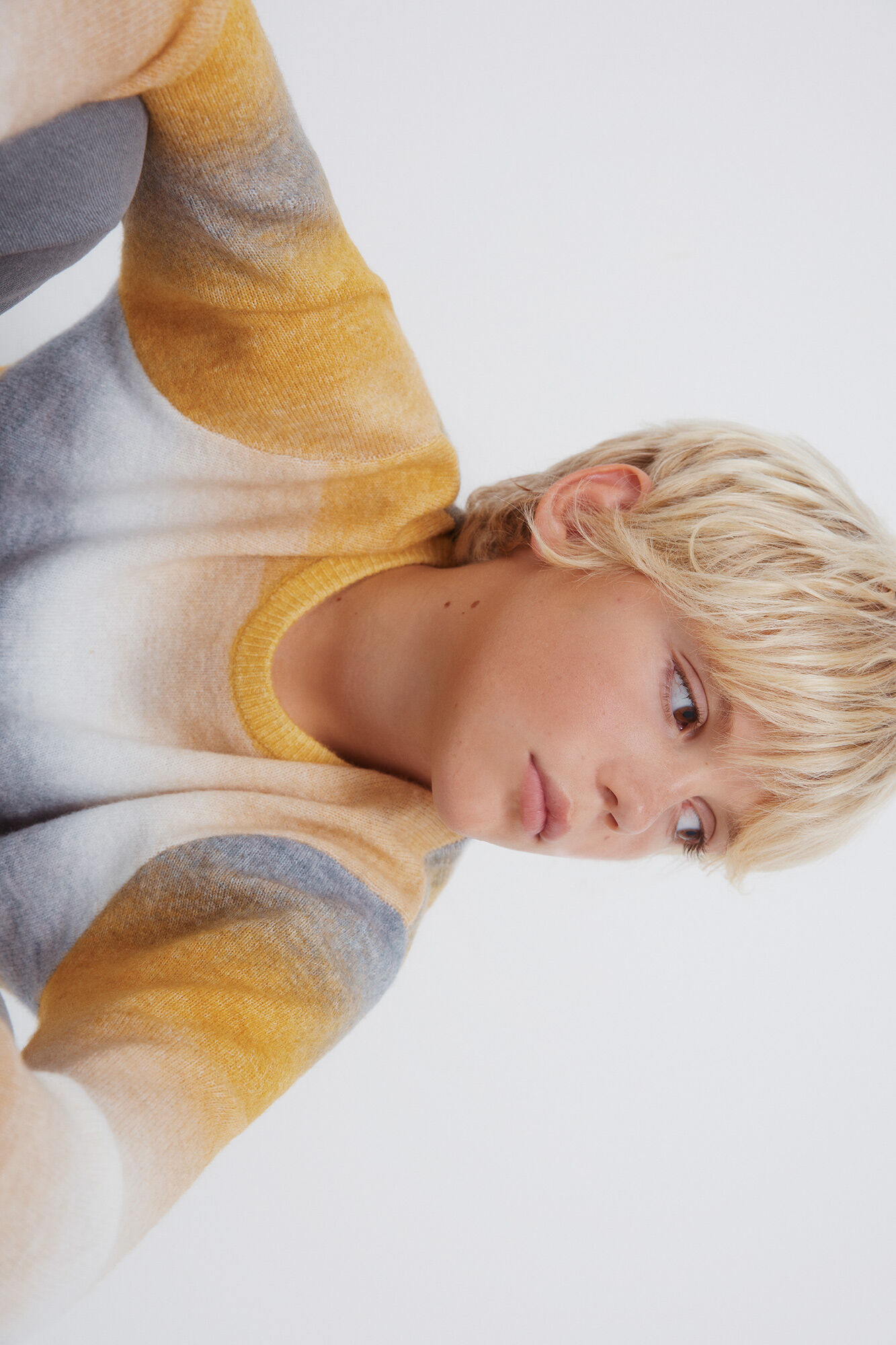 Springfield Kids Jersey de rayas naranjas para ni&ntilde;o