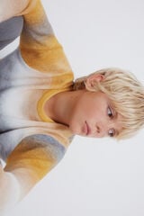 Springfield Kids Jersey de rayas naranjas para niño amarillo