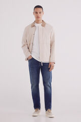 Springfield Jeans slim fit turquesa