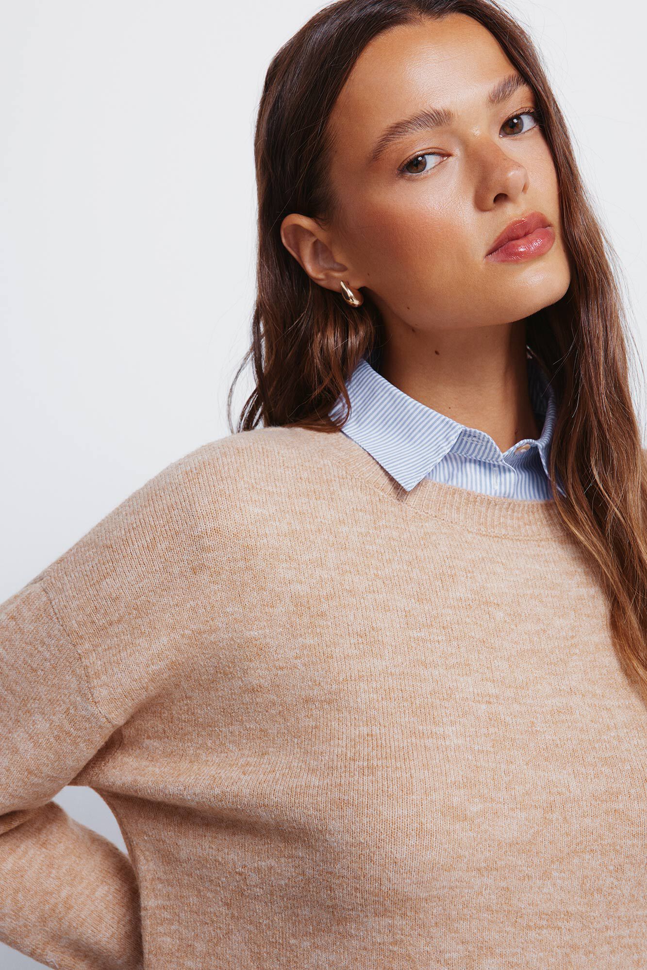 Springfield Jersey de camisa combinado