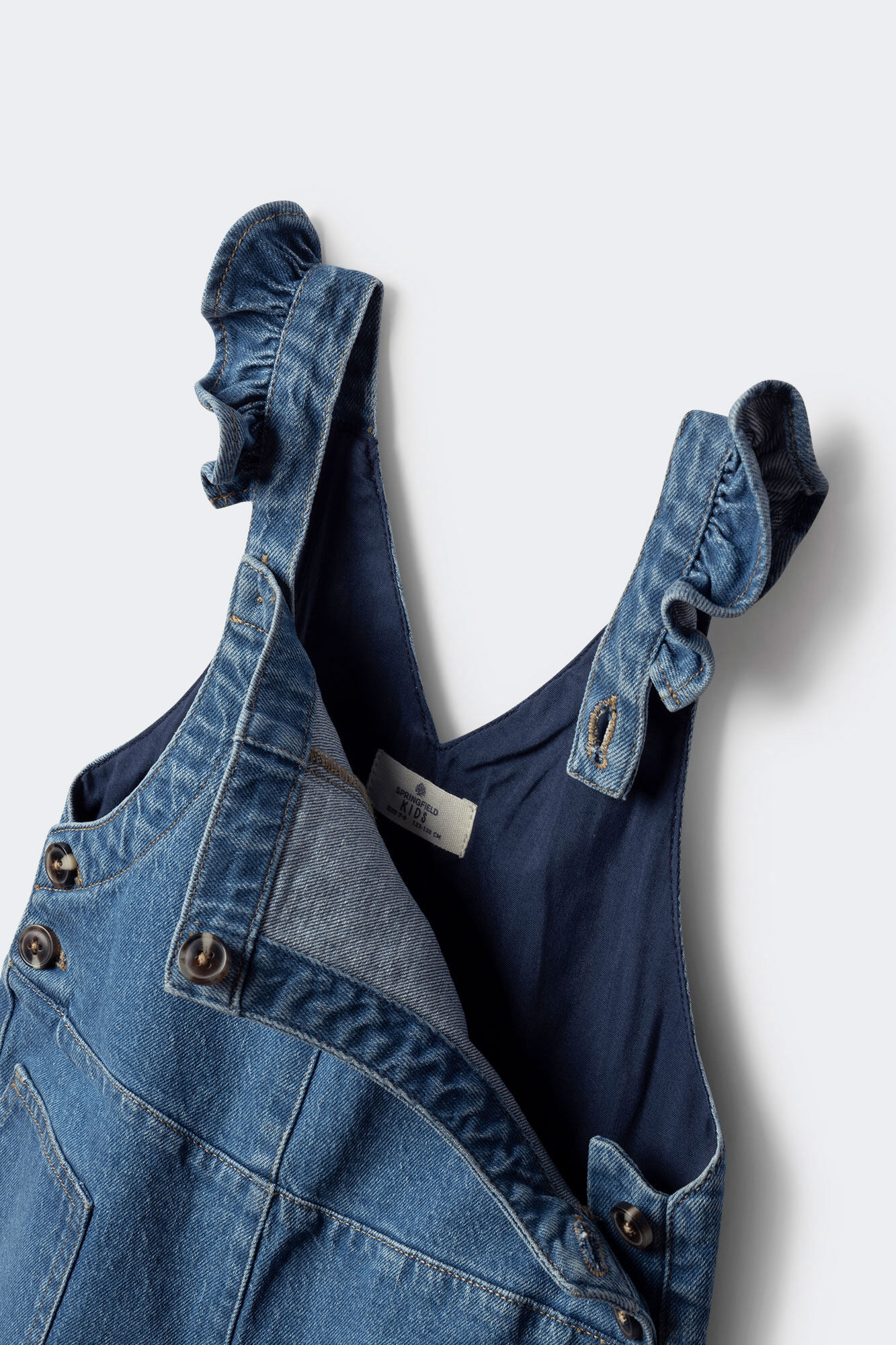 Springfield Kids Overol largo denim ni&ntilde;a azul