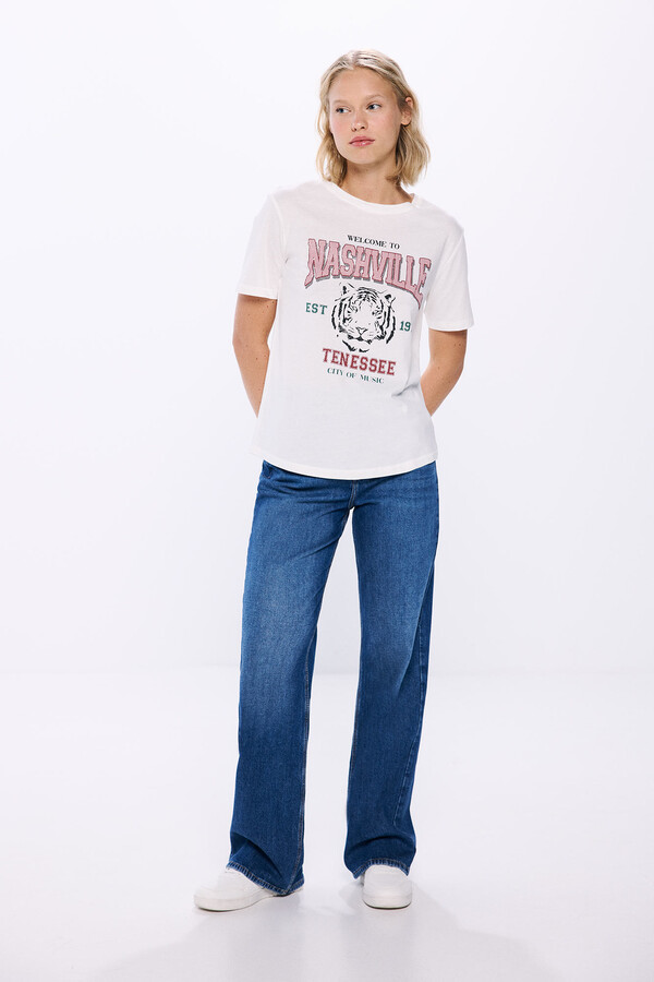 Springfield Playera "Nashville" estampado