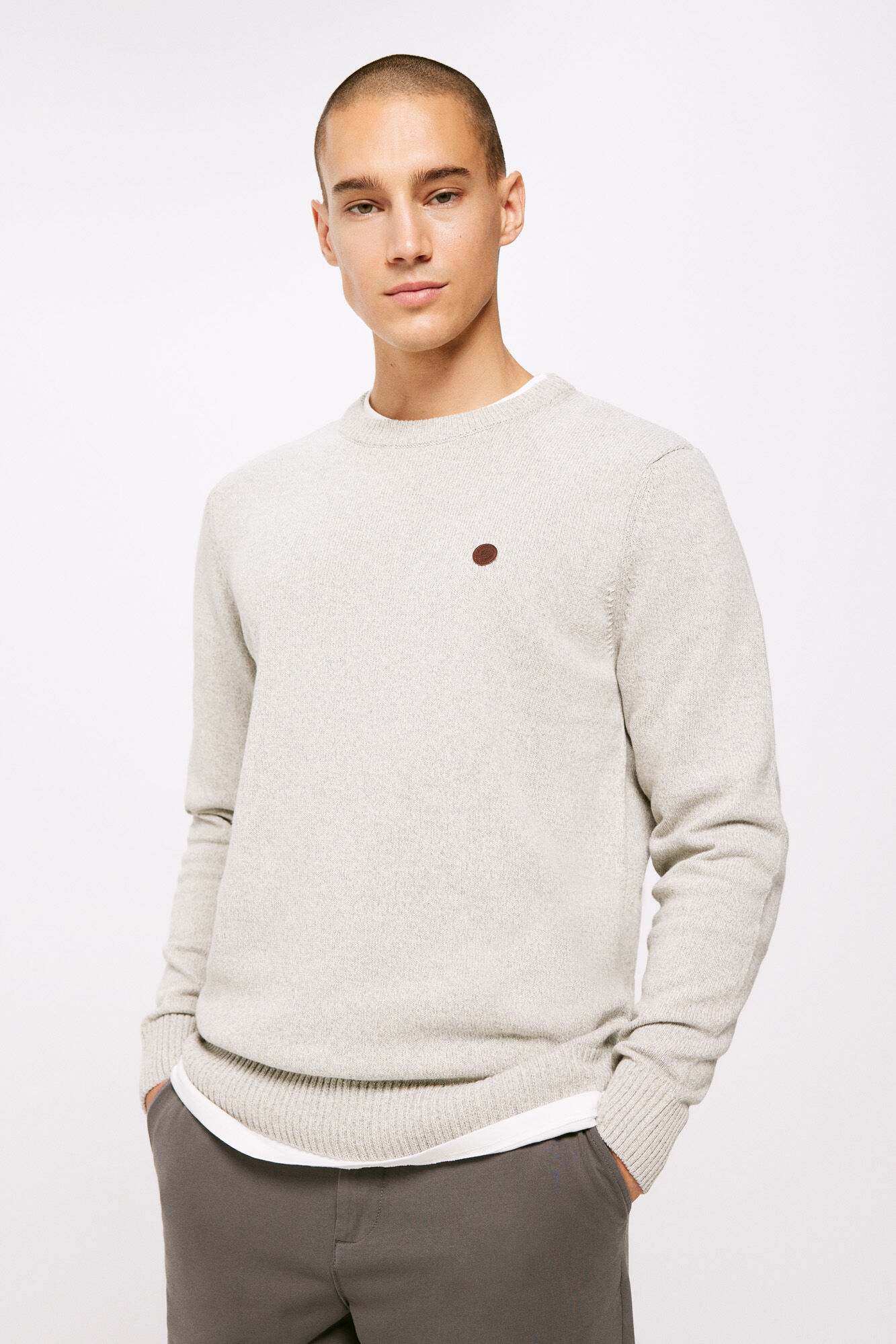Sueter deals liso hombre