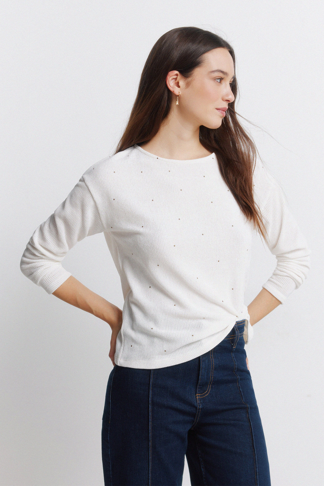 Springfield Playera con tachuelas