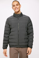 Springfield Chamarra acolchada termosellada gris